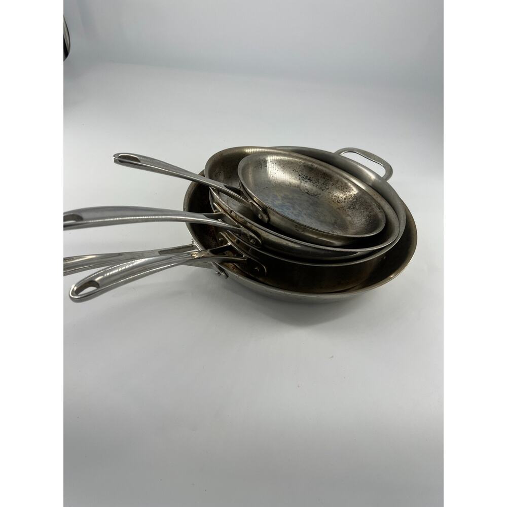 Calphalon Pans 8 “ 10” 3 qt 12” Kitchen Cooking Saute Stainless Steel Cookware